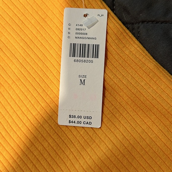 NWT Anthropologie One Shoulder Tank Top - Picture 3 of 4